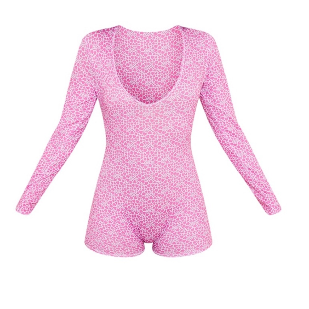 PLT pink ditsy pjs